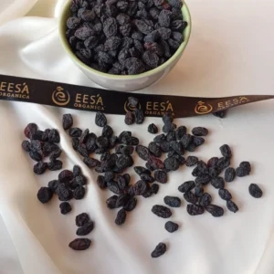 EESA Organica Premium Black Raisins – 200g, 400g | Seedless, Sweet & Antioxidant-Rich