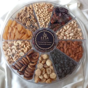 Dry Fruit 10-Compartment Gift Box | Premium Assorted Nuts & Fruits | EesaOrganica